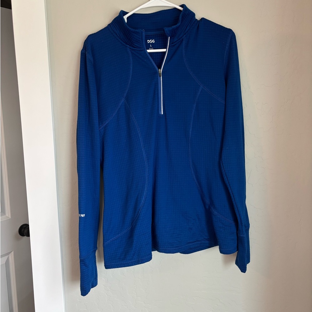 DSG Women's Vibrant Blue Cowl Neck Sweater